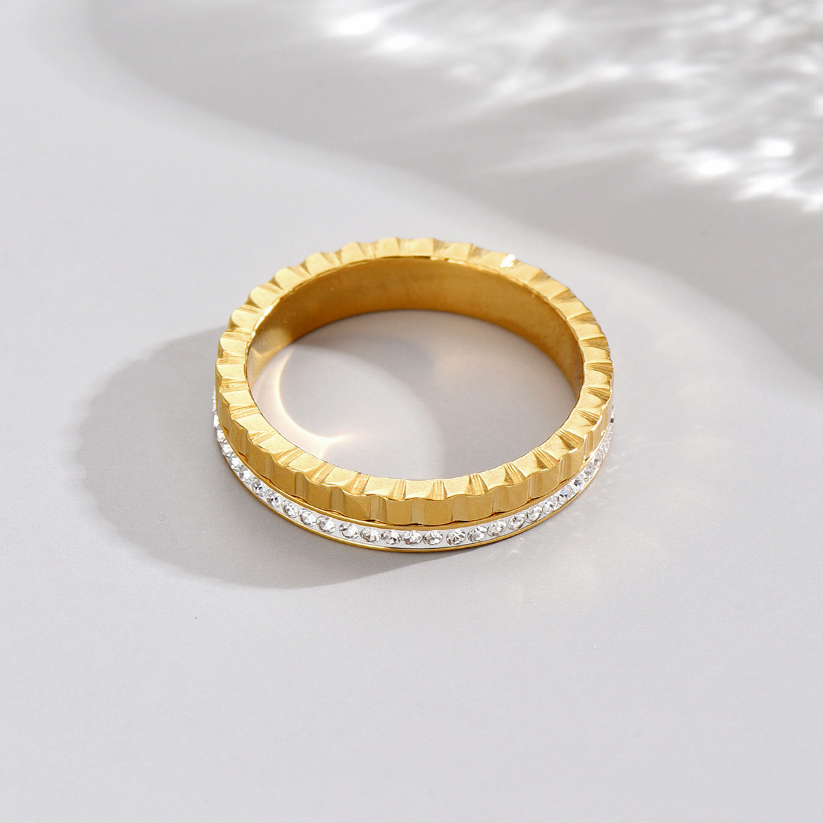 新商品のシングルドリルの金色の真空金メッキの高級感があります。