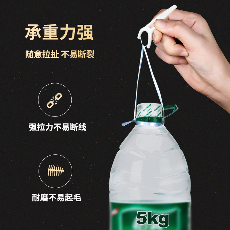 淨克斯Y型牙線棒剔牙籤全齒正畸後槽牙線圓線超細高分子36支盒裝