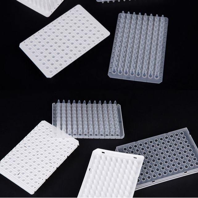 0.1ml白色PCR半裙边96孔板替代Roche