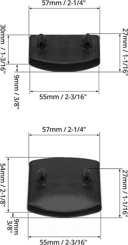 Sofa bed frame mounting buckle, inner diameter 55*9mm