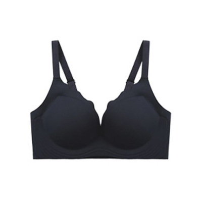 Thin underwear, push up bra, wireless bra, supporting bra top