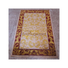 纯羊毛机织几何仿手工中式地毯巴洛克客厅特价包邮