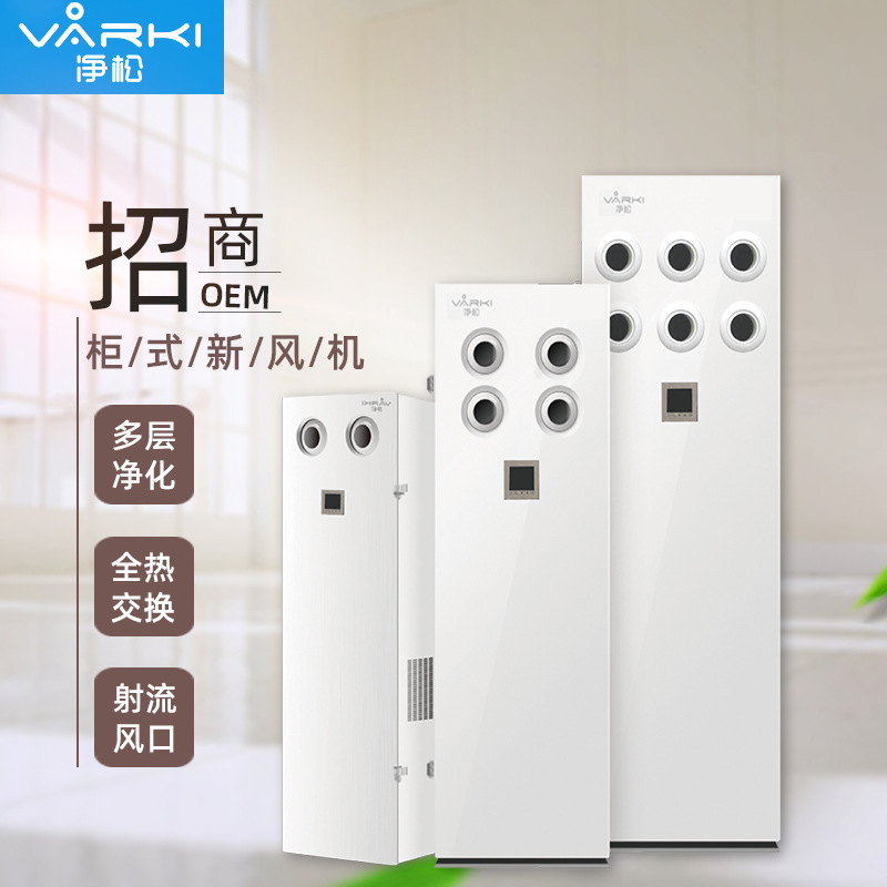 Manufactor Supplying commercial Fresh air system Guiji Two-way Exchange New fan Market store purify