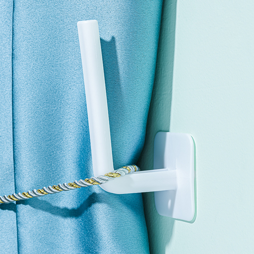 Curtain hooks, no punching, curtain strap accessories, small hooks, buckles, multi-functional retainers, wall hooks, traceless sticky hooks