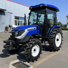 雷沃拖拉机504驾驶室款拖拉机 农用四驱拖耕地旋耕多功能农业机械