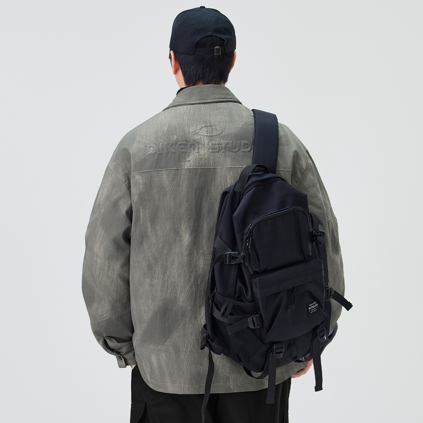 2025 invierno nuevo chaqueta de plumón para hombres retro japonés con solapa suelta chaqueta de plumón cálida abrigo de ocio universal