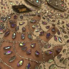 透气网布烫印工艺 定 制烫图烫钻设计 健身服装饰烫花面料