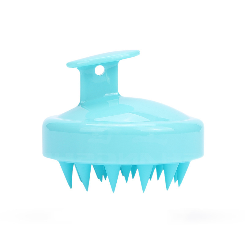 Hot-selling soft round silicone shampooing artifact combing scalp…