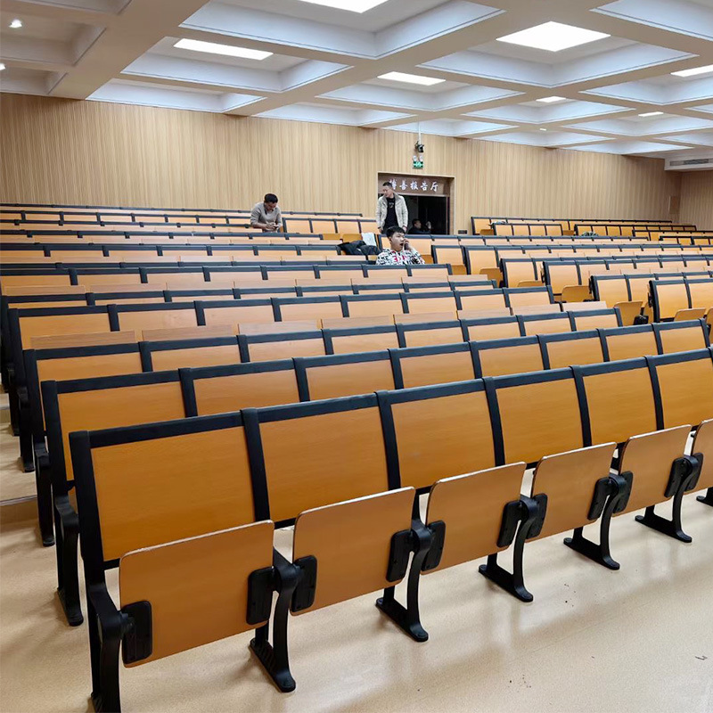 University Ladder Classroom Chair Aluminum Alloy Step Desk Row Chair School Row Desk Chair Multimedia Row Chair