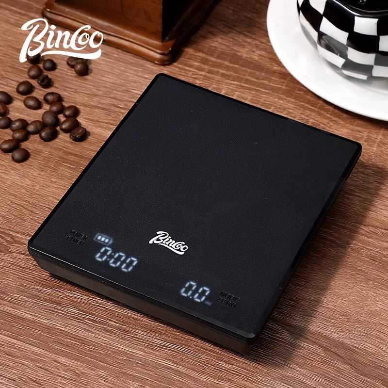 Bincoo hand coffee electronic scale coffee timing electronic scale high-looking Italian coffee scale supporting equipment