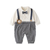 Children's brand autumn clothing, fleece bodysuit for new born