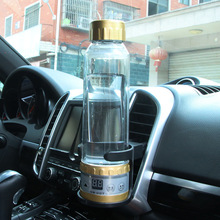 歐之寶007燒水杯車載智能加熱杯420ml大容量汽車專用加熱杯