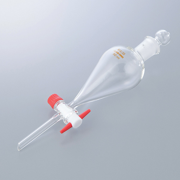 梨型分液漏斗 （带特氟隆R插塞?球体为PYREXR玻璃制）