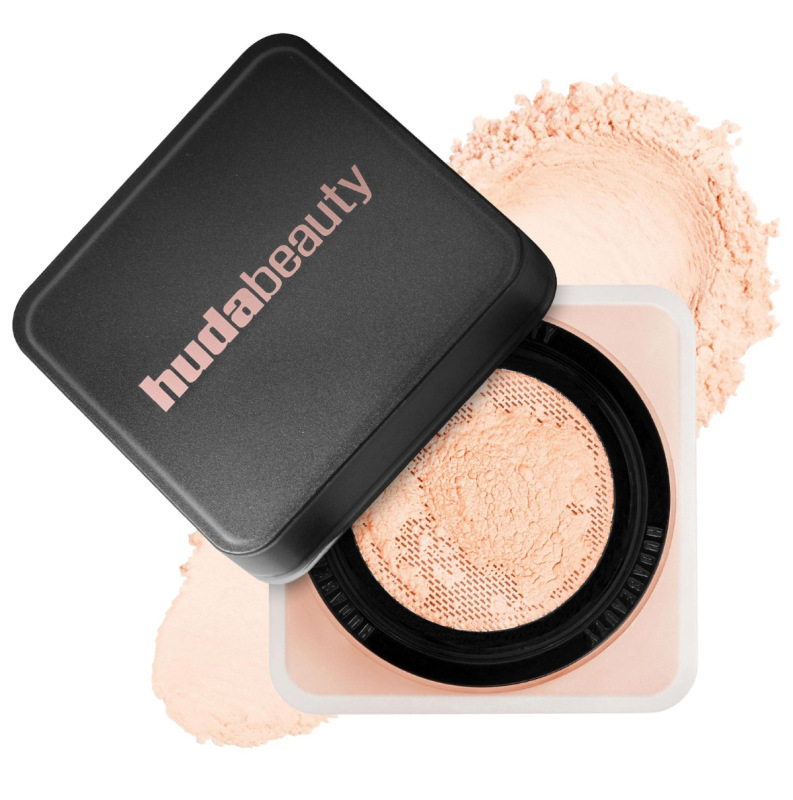 跨境现货HUDA散粉Beauty胡达美丽清透定妆粉饼控油清爽蜜粉遮瑕|undefined