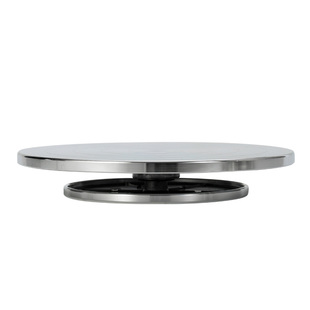 Sculpture turntable clay sculpture hand-made model turntable decorating table cake turntable aluminum alloy pottery turntable double-sided Beiqin