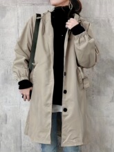 H 11251 Casual Women's Trench Coat ���з������� ŷ���羳