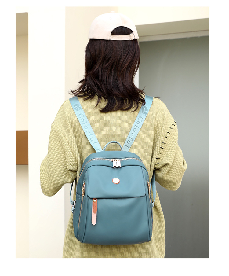 Colorful Fox's new trendy women's backpacks, summer lightweight travel backpacks, water-resistant small bags, and waterproof undefined