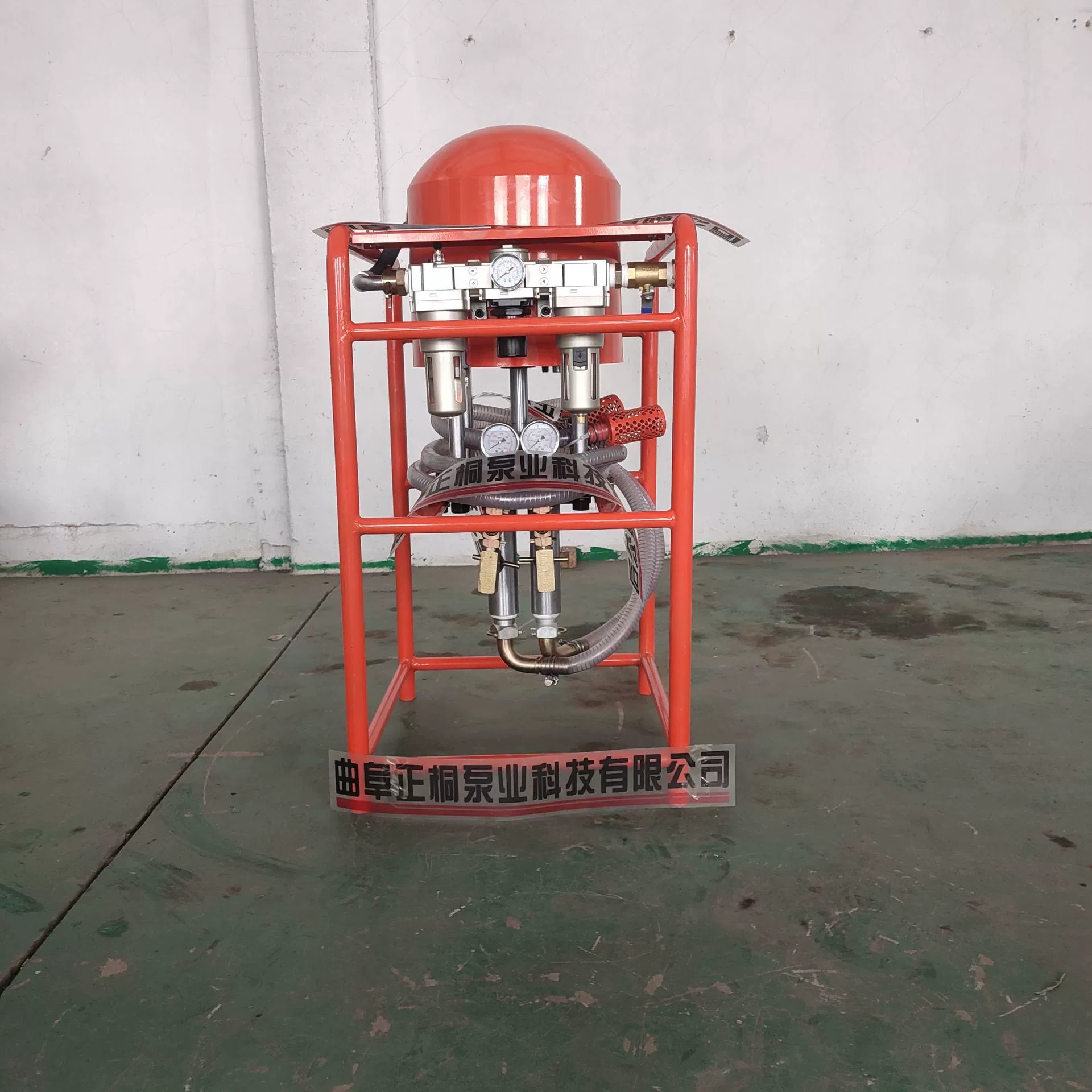 Трехцилиндровый многомасштабный пневматический насос для впрыска суспензии 2ZBQS12-6 шахтных химических суспензий стенка водонепроницаемая машина для впрыска суспензии ветра