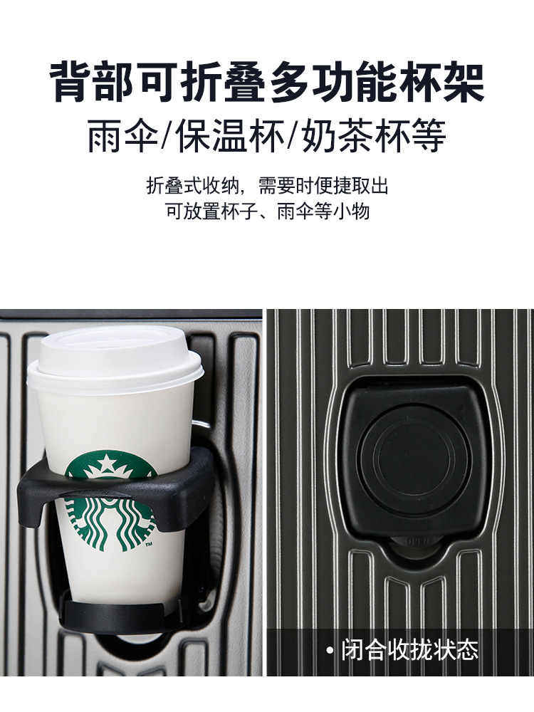 Maleta de expansión multifuncional material PC maleta de tracción puede embarcar en el avión de doble capa a prueba de explosiones maleta de viaje con cremallera de gran capacidad