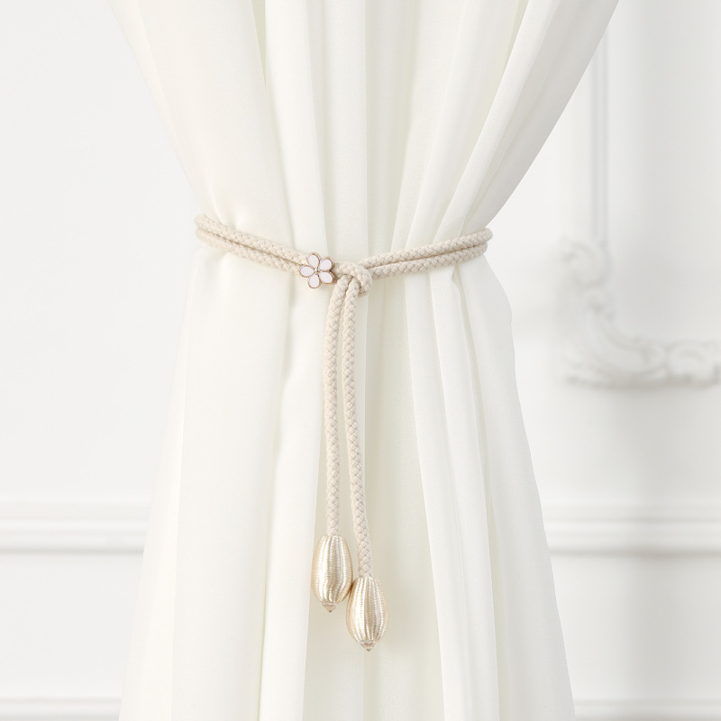 correa de cortina simple para almacenar corda de cortina fija correa de cortina ajustable correa de cortina