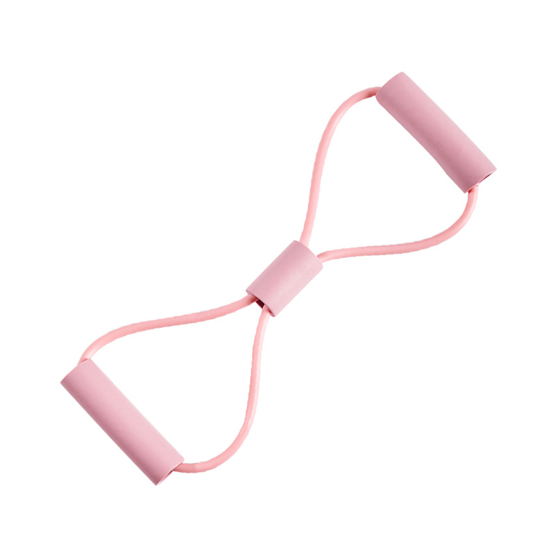 8字拉力器开肩美背瑜伽健身训练器材弹力管八字拉力器拉力绳批发