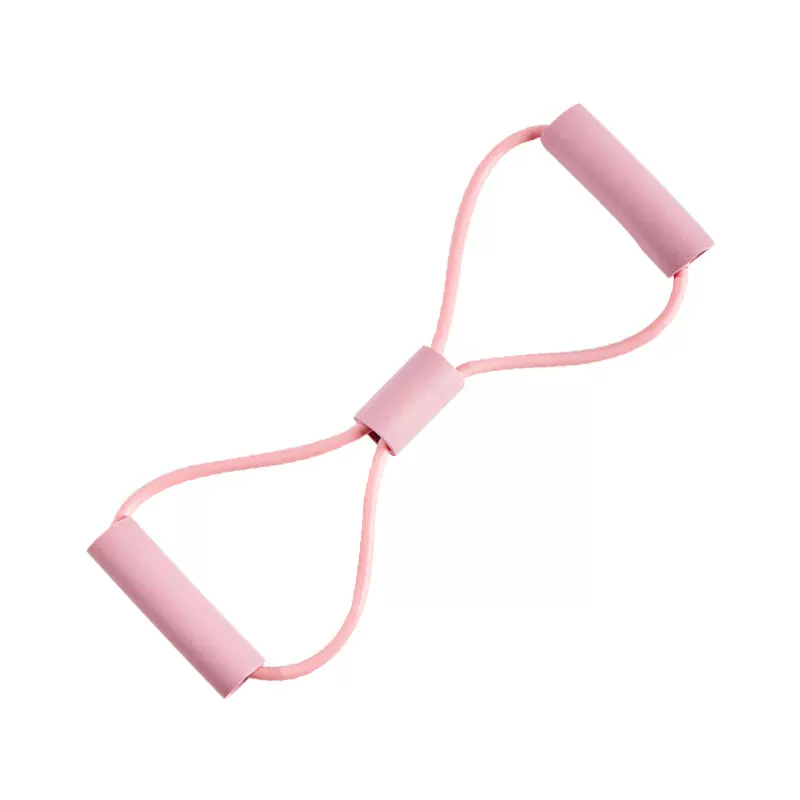 8字拉力器开肩美背瑜伽健身训练器材弹力管八字拉力器拉力绳批发