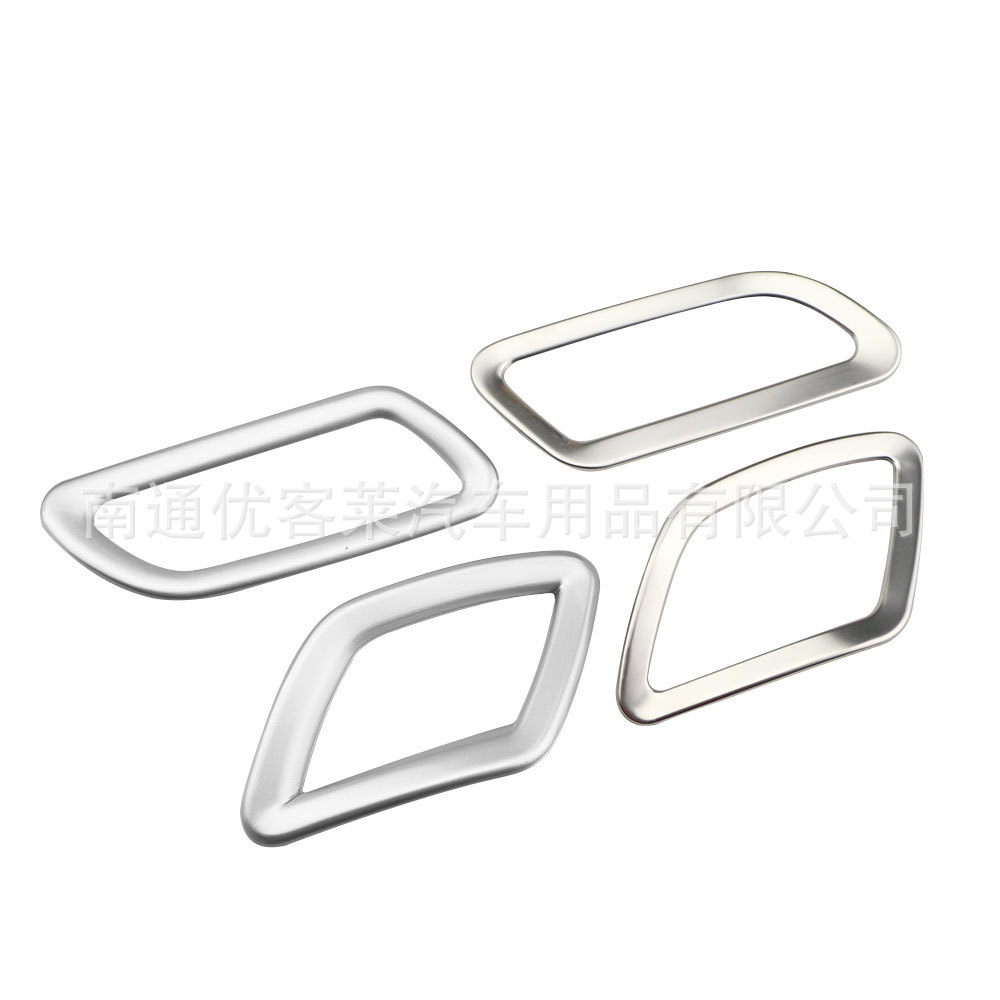 For Jeep Renegade front upper air outlet car interior modification sequins sticker