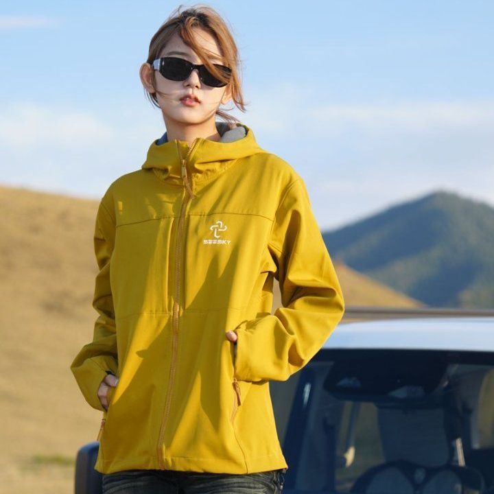 2026 New Softshell Jacket Outdoor Warm Fleece Sports Travel Mountaineering Clothing Unisex Windbreaker Jacket