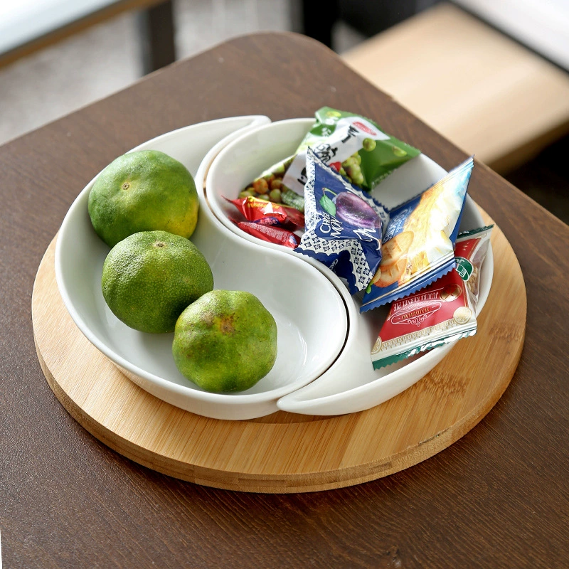 Сплетни Фруктовая тарелка Домашняя керамика Фруктовая тарелка Гостиная Закуски Закуски Димсам Творческая тарелка Индивидуальная посуда