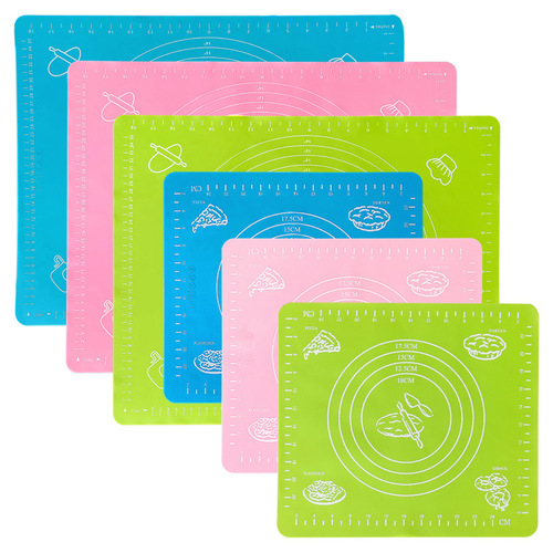 Zhenqiao dough kneading mat silicone mat panel household silicone and panel rolling mat food grade and noodle mat chopping board wholesale