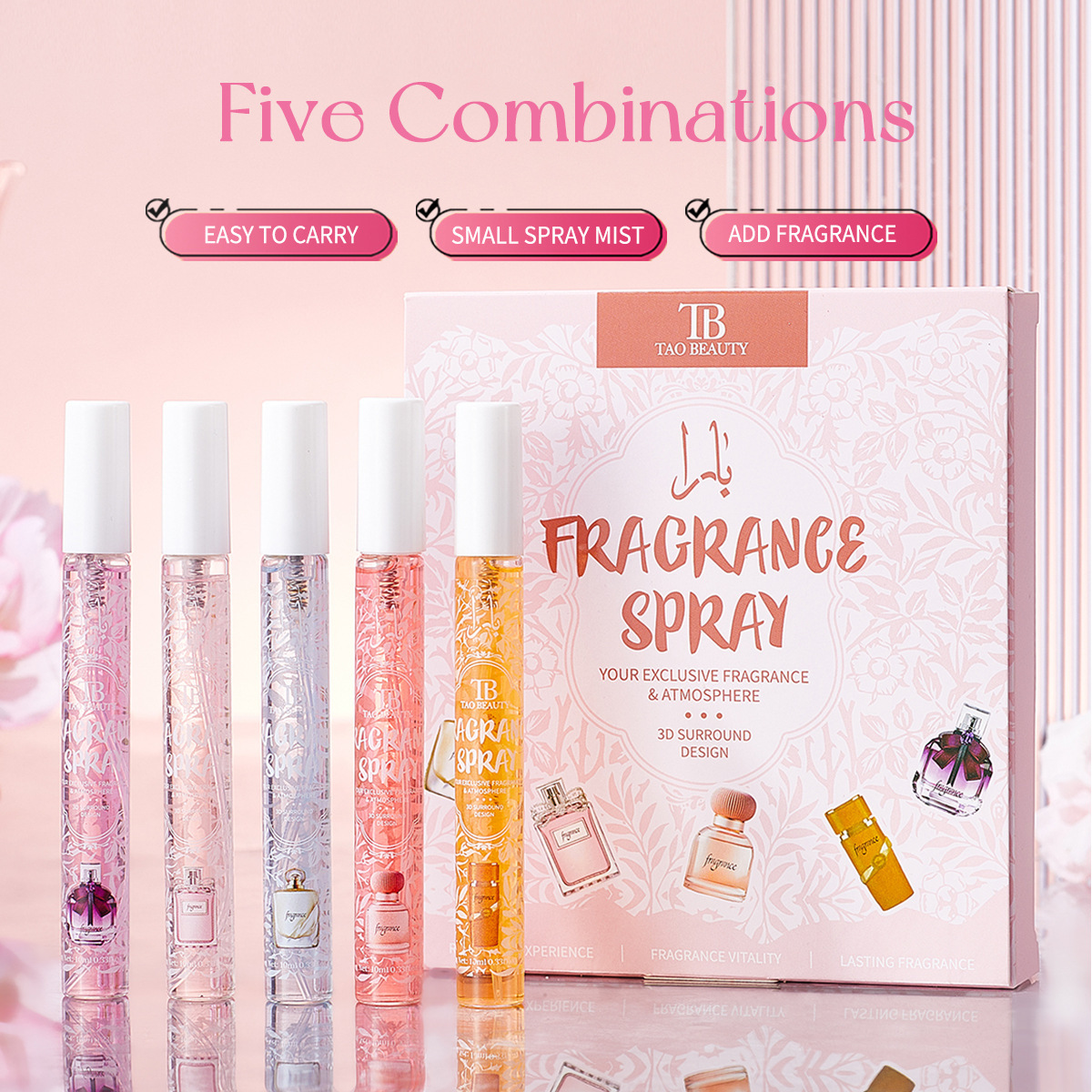 TB 빅 브랜드 향수 세트 10ml*5 [국내 판매 불가]