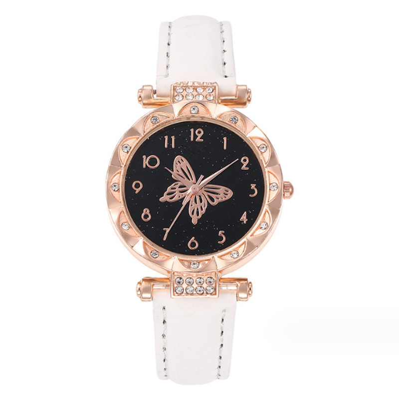 80g Weight Ordinary Glass Mirror Material Flannel bag Strap Material Watch Classification Pointer Display Type Buckle Buckle Style Round Dial Shape Daily, Street Occasion Quartz Movement Butterfly Pattern Women's Gender Casual Style Casual Butterfly Buckle Quartz Women's Watches 11