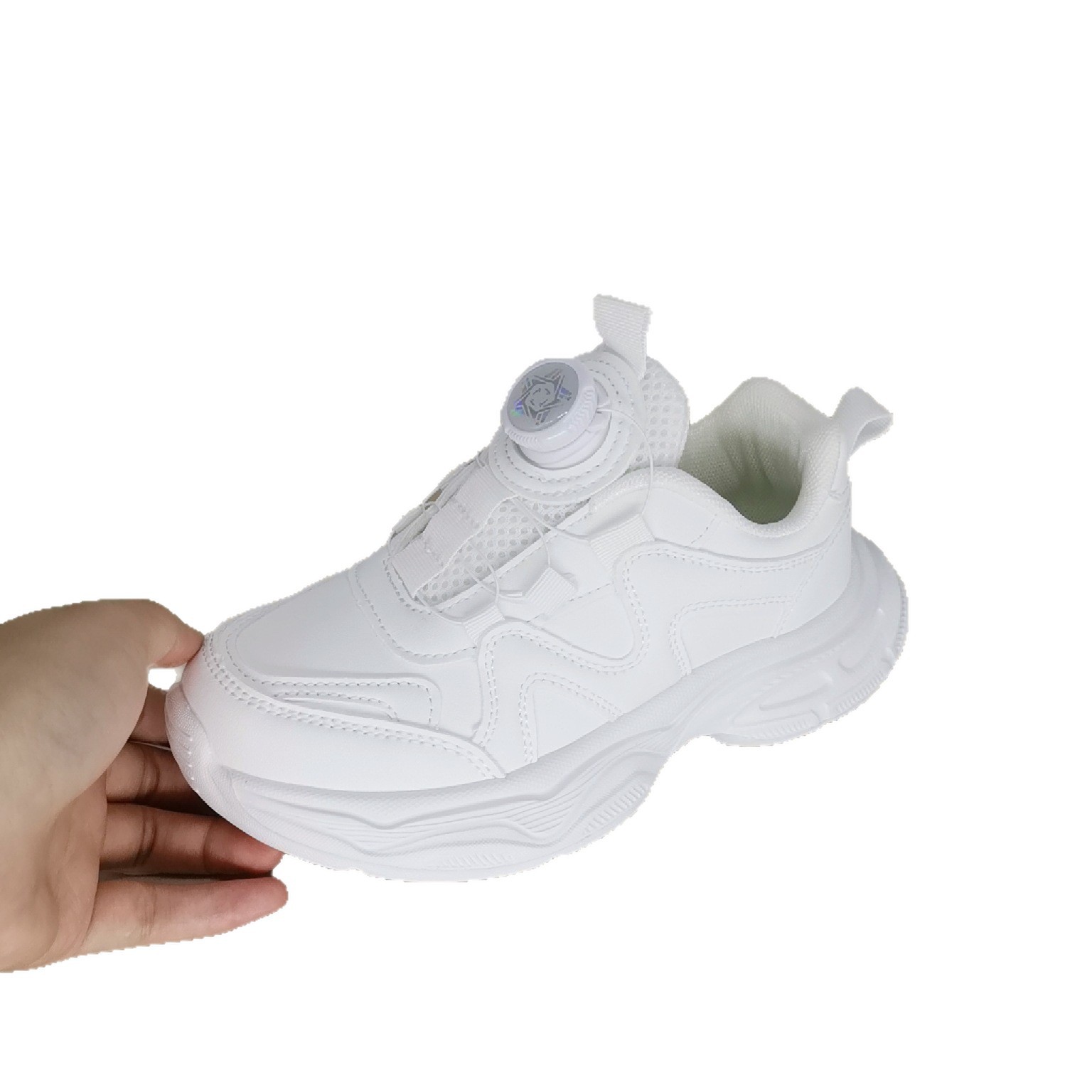 5 - 10 zapatos negros de cuero de otoño para niñas, niños, niños, zapatos deportivos para niños mayores, zapatos de correr ligeros