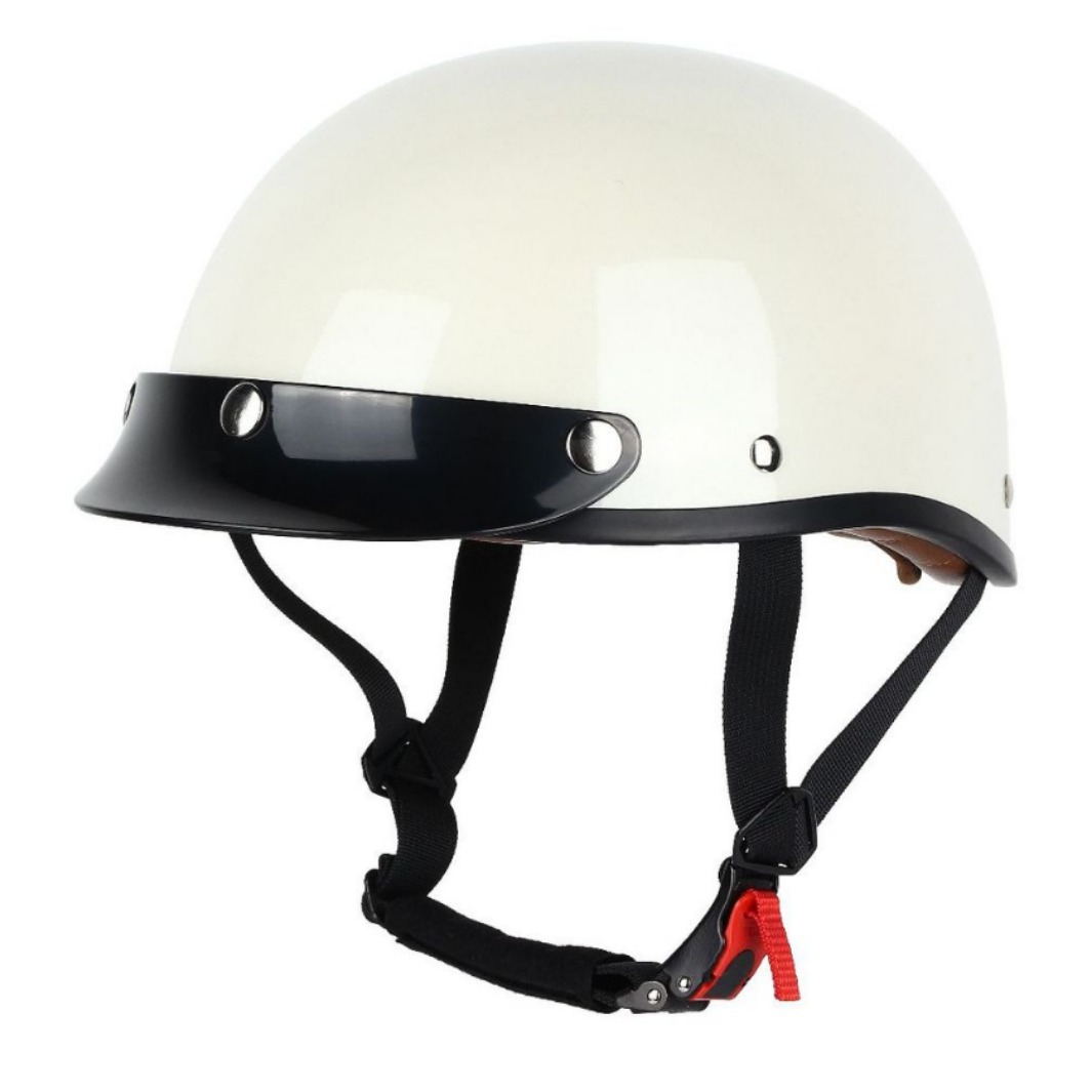 3C 일본 오토바이 스쿱 헬멧 오토바이 복고풍 헬멧 빛 할리 하프 헬멧 전기 자동차 헬멧 남녀 LUOK