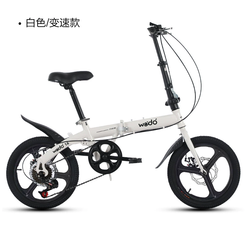 Складной велосипед с дисковым тормозом, маленький универсальный BMX для детей и взрослых, для студентов, мужчин и женщин, 16 дюймов