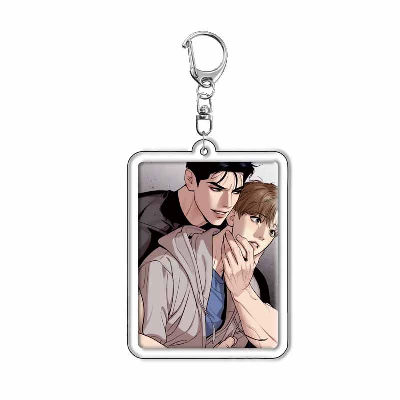 [Scrolls] Curse Han Man Pig Pig Sinicized Acrylic Key Buckle Trade Game Peripheral Cross -border