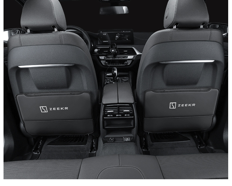 Applicable to polar Krypton 001 seat anti-kick cushion chair back protective stickers car interior decoration modification special interior car supplies