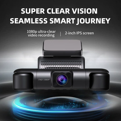 Driving recorder | dash cam with 4 lenses