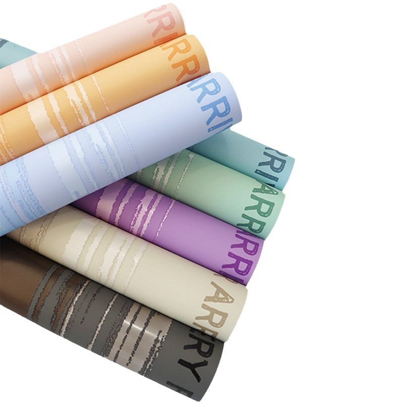 Roland amor en la puesta de sol papel de embalaje de flores inglés papel de embalaje de flores diy florista hecha a mano materiales de flor al por mayor comercio exterior