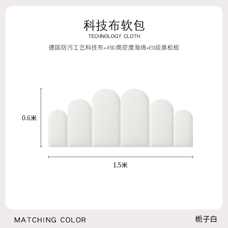 [Gardenia blanc] 1,5 mètre de large * 0,6 mètre de haut / Normes