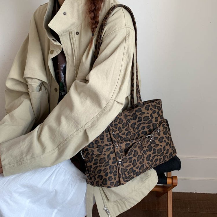 Cross-Border Suede Casual Tote Bag For Women 2025 New Trendy Autumn Korean Style Simple Large Capacity Shoulder Underarm Bag - Thumbnail 3