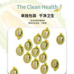 Island Mom 3D Durian Flavored Soft Candy 100g Special Thick Authentic Thai Style Famous Snack Candy Wholesale