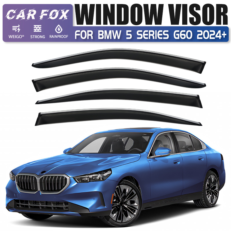 Suitable for Imported Bmw 5 Series Short-Wheelbase Rain Visors Bmw 5 Series Window Visor