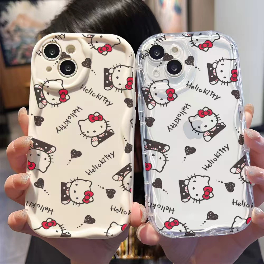 Hello Kitty, Apple, совместимый с iPhone 16, чехол для телефона, iPhone14 Pro, 16promax, iphone, 15plus, (поперечная торговля)