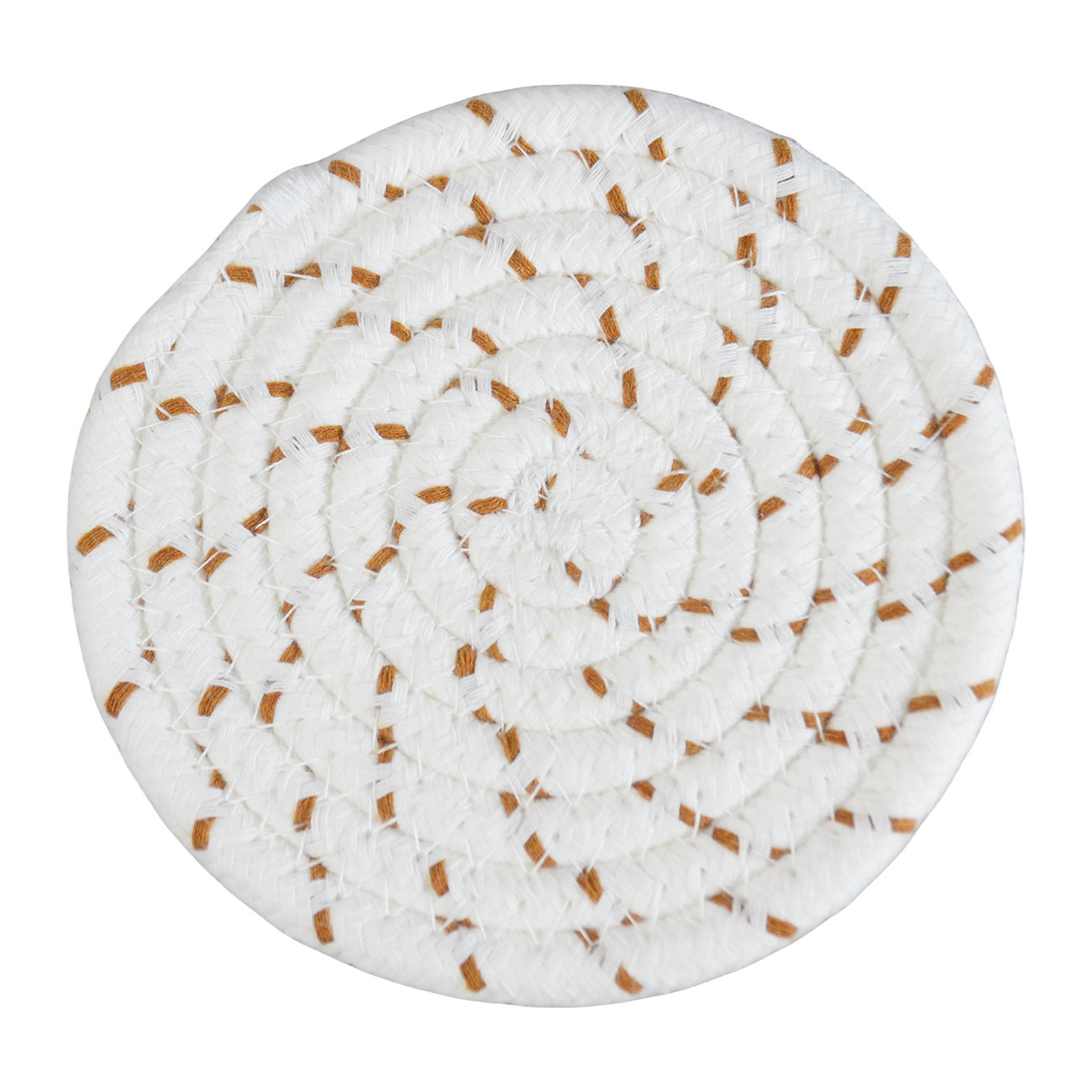 Mantel de Lino y Algodón Tejido, Aislante, Estilo Japonés, Antideslizante, para Platos, Tazones, Estilo Nórdico