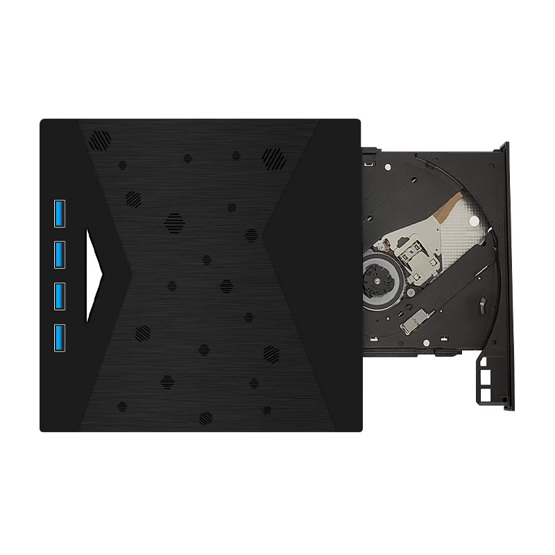 Внешний USB-привод типа C 3.0 Move «семь в одном», многофункциональный DVD/CD-привод, универсальный компьютер