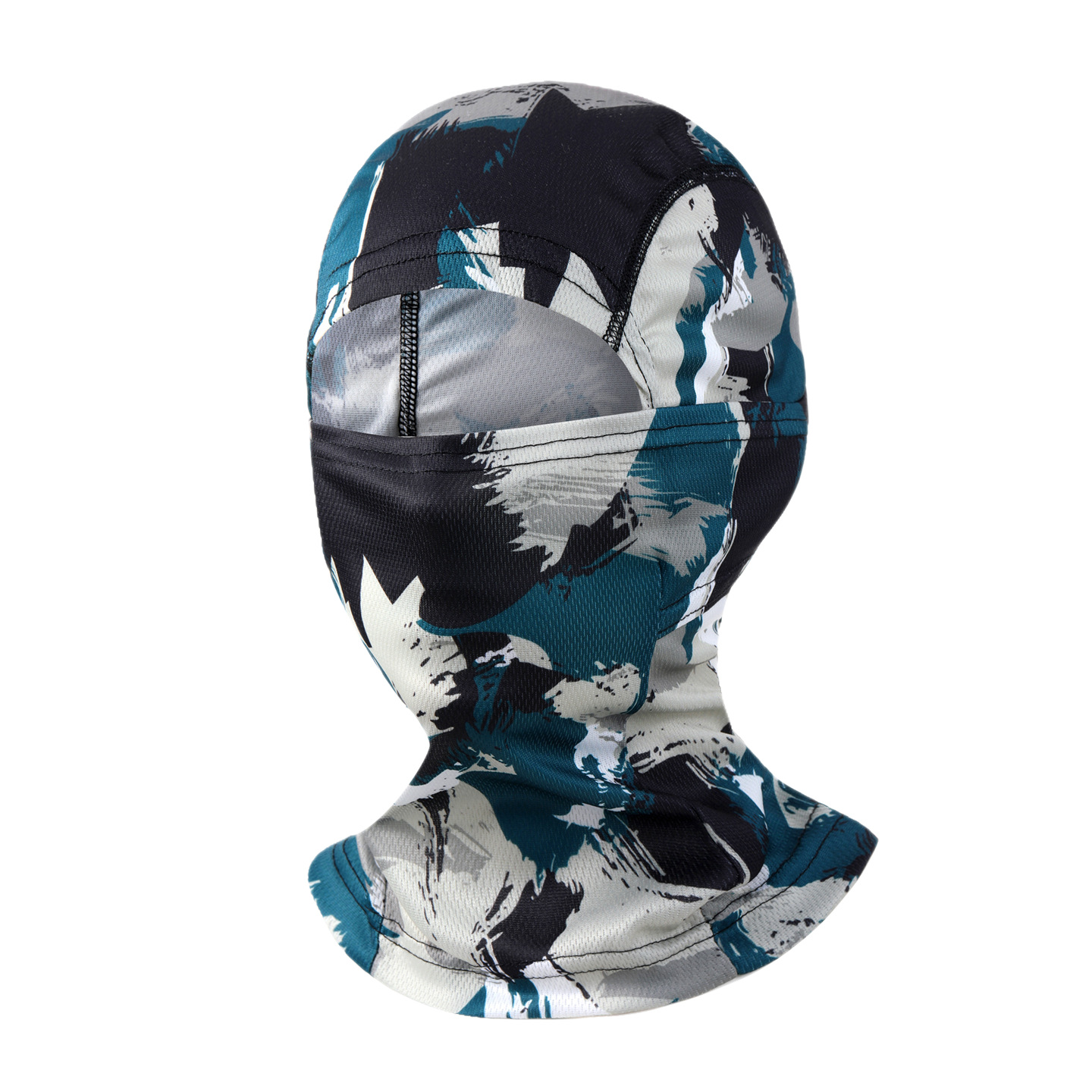 Máscara solar de ciclismo transfronteriza cubierta de camuflaje al aire libre secado rápido respirado a prueba de viento protector facial turbante militar para hombres y mujeres