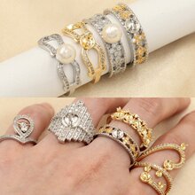 �~�����ɫ�׽�ɫ��ָ������ж�Ȧ/�ٽz/�eľ/ˮ�ζ���ָDIY