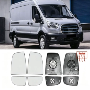 BK31-17K741-BA Ford Transit MK8 14-20 üçün qızdırılan güzgü şüşəsi