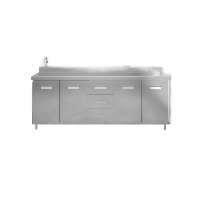 Gabinete de Cocina Integrado 304 de Acero Inoxidable 304 Antimoho